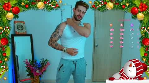 Snapshot of ares_blue chatting on 12.14.24 ares blue online show from 12.14.24