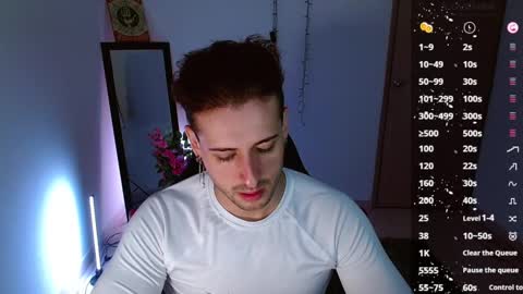 Snapshot of ares_blue chatting on 01.21.25 ares blue online show from 01.21.25