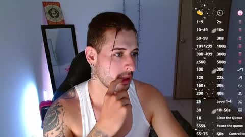 Snapshot of ares_blue chatting on 01.24.25 ares blue online show from 01.24.25
