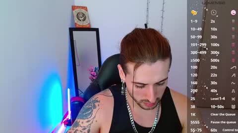 Snapshot of ares_blue chatting on 01.25.25 ares blue online show from 01.25.25
