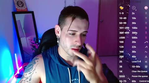 Snapshot of ares_blue chatting on 01.27.25 ares blue online show from 01.27.25