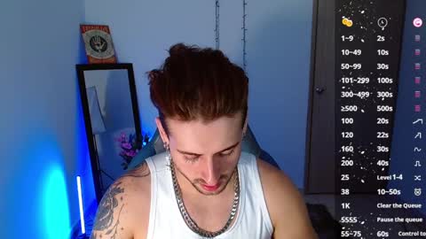 Snapshot of ares_blue chatting on 02.01.25 ares blue online show from 02.01.25