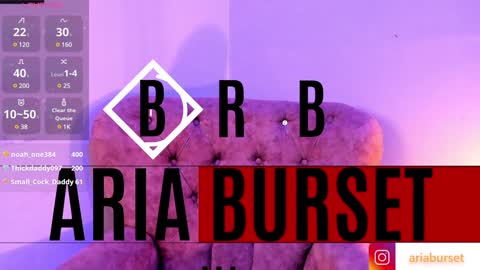 Aria online show from 12.13.24