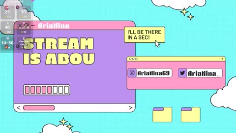 Snapshot of arianina chatting on 10.20.25 Nina online show from 10.20.25