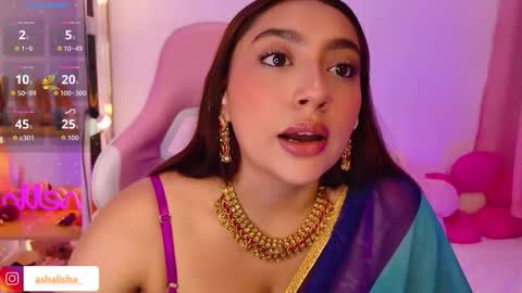 Snapshot of ashalisha chatting on 09.16.25 Asha online show from 09.16.25