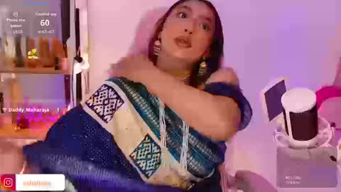 Snapshot of ashalisha chatting on 09.17.25 Asha online show from 09.17.25