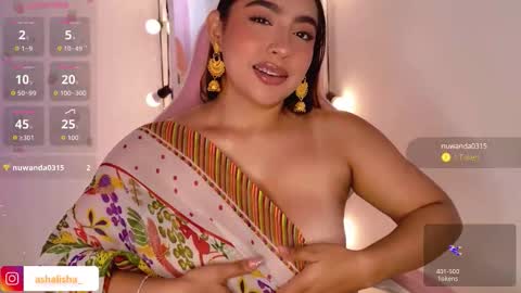 Snapshot of ashalisha chatting on 01.08.26 Asha online show from 01.08.26