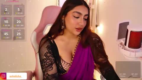 Snapshot of ashalisha chatting on 02.10.26 Asha online show from 02.10.26