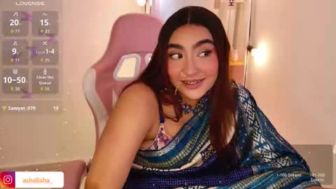 Snapshot of ashalisha chatting on 03.09.26 Asha online show from 03.09.26