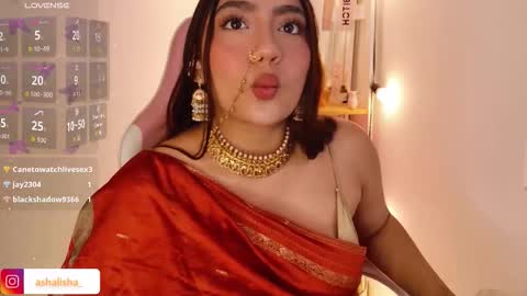Snapshot of ashalisha chatting on 03.24.26 Asha online show from 03.24.26