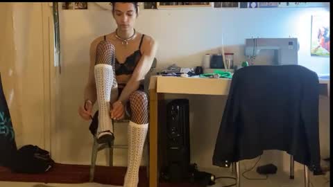 Snapshot of astrodoll chatting on 01.17.25 Astro Doll online show from 01.17.25