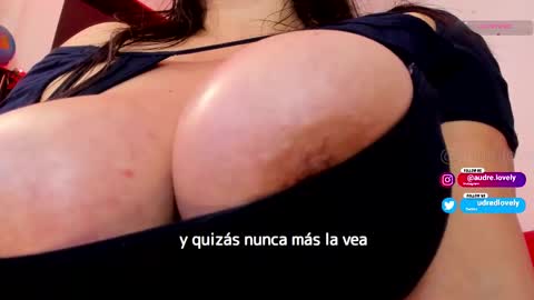 Snapshot of audredlovely chatting on 02.23.25 Andrea online show from 02.23.25