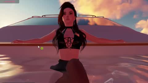 Snapshot of aura_bloom chatting on 02.14.26 Aura online show from 02.14.26