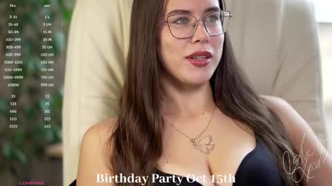 Snapshot of avelyssa chatting on 10.14.25 Goddess Alyssa online show from 10.14.25