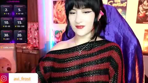 Snapshot of avi_frost chatting on 03.01.25 Saraaaa independent model 3 online show from 03.01.25