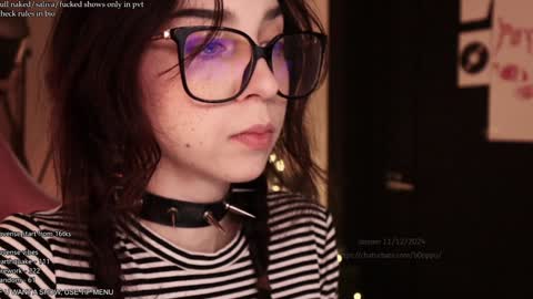 Snapshot of b0pppo chatting on 12.11.24 your fuckdoll sub girl MORE ME online show from 12.11.24