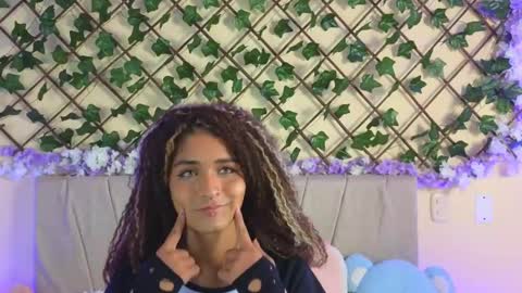 Snapshot of baby_kaliope chatting on 02.22.25 Kaliope online show from 02.22.25