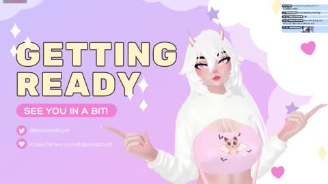 Snapshot of babydollstarlit chatting on 03.01.26 Starlit online show from 03.01.26