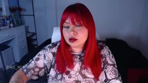 Snapshot of bad_scarlett1 chatting on 04.25.26 Scarlett online show from 04.25.26