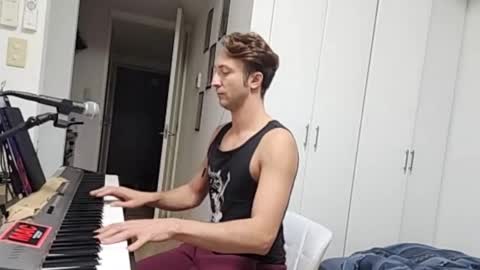 Snapshot of barebritpianist chatting on 11.03.25 BareBritPianist online show from 11.03.25