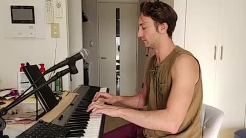 Snapshot of barebritpianist chatting on 12.02.25 BareBritPianist online show from 12.02.25