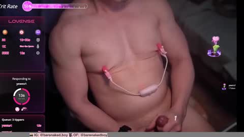 Snapshot of barenakedb0y chatting on 03.09.25 Barenaked boy online show from 03.09.25