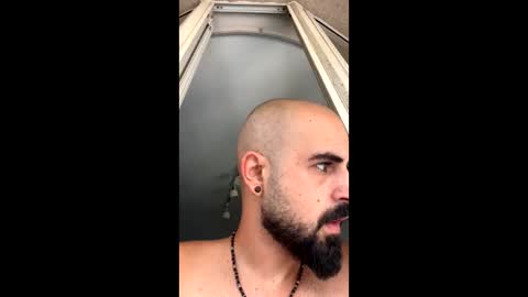 Snapshot of beardedbaldy_09 chatting on 10.24.25 Ask me online show from 10.24.25