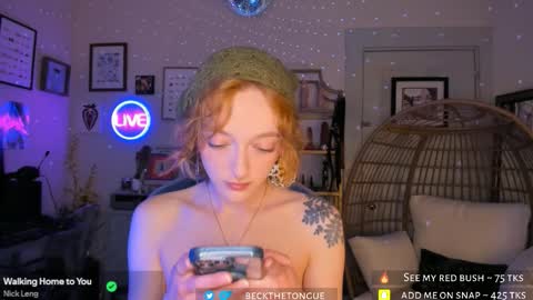 Beck the tongue online show from 03.21.26