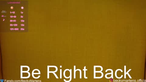 Snapshot of beckymartens chatting on 03.11.25 BeckyMartens come join me on while im offline here online show from 03.11.25