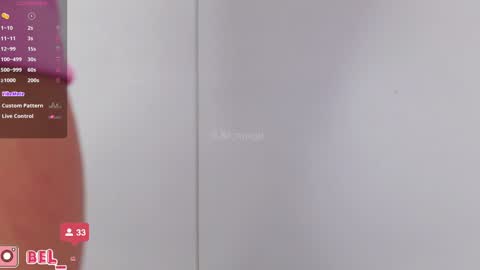 Snapshot of bella_franco chatting on 02.01.25 In instagran bel myangel online show from 02.01.25