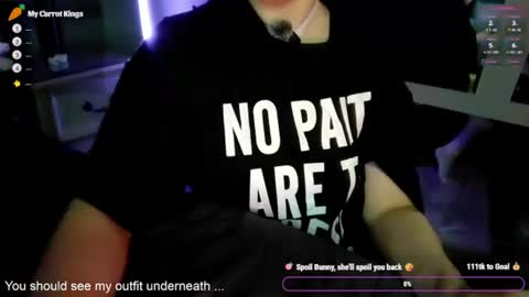 Snapshot of bendybunnyx chatting on 07.29.26 BendyBunnyx online show from 07.29.26