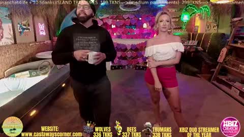 Snapshot of bigbananamilfshake chatting on 02.18.25 Mya and Angelo online show from 02.18.25