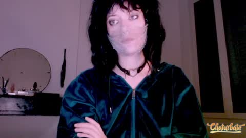 Snapshot of bleu_belladone chatting on 02.11.26 Cassandre online show from 02.11.26