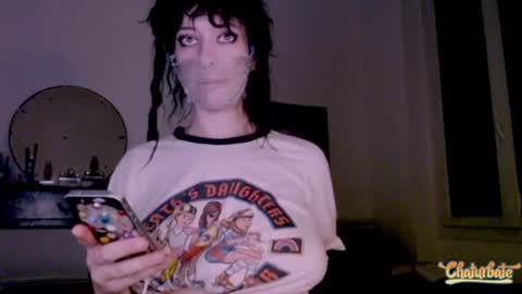 Snapshot of bleu_belladone chatting on 02.25.26 Cassandre online show from 02.25.26