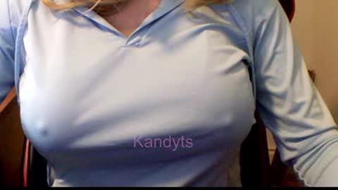 Snapshot of blkandy23 chatting on 10.18.25 Kandyts online show from 10.18.25