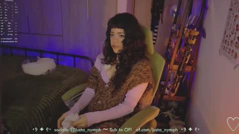   Im Nym  Justa nymph on twitter and IG online show from 03.12.26