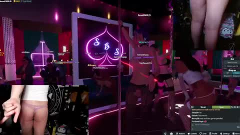 BrandiWRLD999 online show from 09.10.25