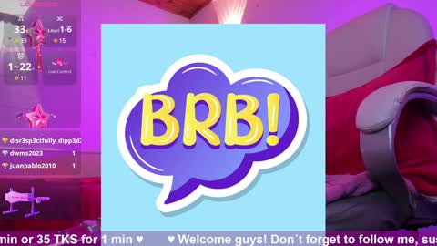 Snapshot of brandy_sweet_ chatting on 01.13.25 BRANDY  online show from 01.13.25