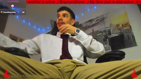 Snapshot of brayhambrown chatting on 09.20.25 brayhambrown online show from 09.20.25