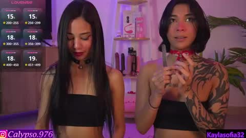 Snapshot of calypso_and_ge1 chatting on 02.15.25 Calypso and Kayla online show from 02.15.25