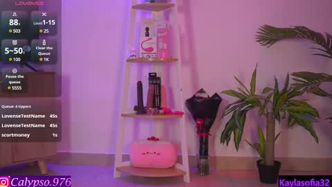 Snapshot of calypso_and_ge1 chatting on 02.15.25 Calypso and Kayla online show from 02.15.25