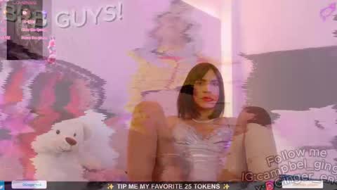 Snapshot of campbeldginger chatting on 10.16.25 Call me GIN online show from 10.16.25