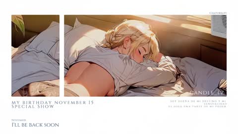 candle_lz online show from 12.05.24