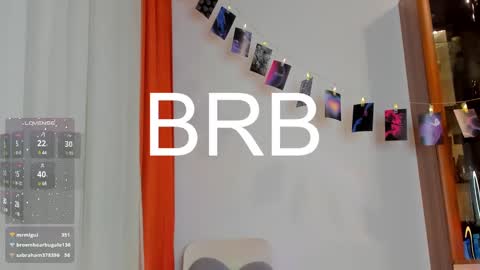 Snapshot of cassiecurl chatting on 02.23.25 Cassie I really want Lovense Camera - check my wishlist online show from 02.23.25