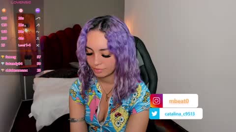 Snapshot of catalina_clark chatting on 01.13.25 Catalina online show from 01.13.25