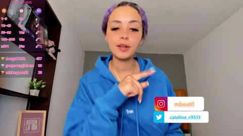 Snapshot of catalina_clark chatting on 01.15.25 Catalina online show from 01.15.25