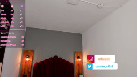 Snapshot of catalina_clark chatting on 01.18.25 Catalina online show from 01.18.25