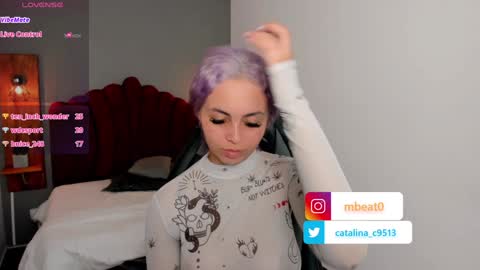Snapshot of catalina_clark chatting on 01.21.25 Catalina online show from 01.21.25