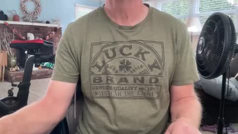 Snapshot of cbjohnjohn chatting on 10.31.25 John online show from 10.31.25