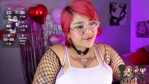 Snapshot of charlotte_joestar chatting on 02.15.25 Charlie online show from 02.15.25
